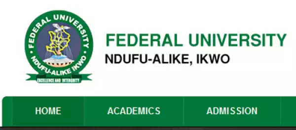 FUNAI Direct Entry Admission List 2015/2016 Released